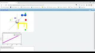 Speed and Position of Moving Object Using Glowscript - VPython