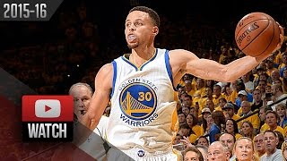 Stephen Curry Full Highlights vs Rockets 2016 Playoffs R1G1 - 24 Pts, Too EASY!
