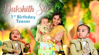 Dakshith Siv Teaser || 1st Birthday || Vdara || Vijayawada || AICA EVENTS || 9169849999 ||