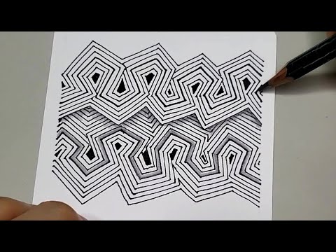 Drawing Zentangle Polystatic Youtube