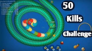 50 kills challenge worms zone io | wormate io 50 kills challenge | slither io 50 kills challenge