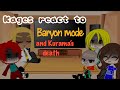 Past Kages react to Baryon mode + Kurama’s death