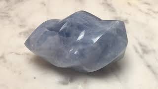 Blue Calcite a Healing Crystal Quick Introduction Guide to Manifesting with Crystals