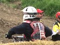 pete krunich at the hillclimb at carnegie 3 15 2009 450 pro div. the crashes