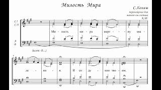 С.Ханиш Милость мира (перел.для малого смеш.состава К. Шевелкина)