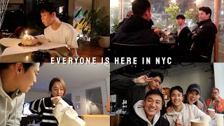 VLOG | 律師生日快樂、Blackpink演唱會、感恩節 Everyone is here in NYC