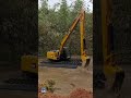 sany amphibious excavator conquering land and water