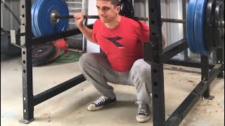 Squat everyday Day 357: LOUD knee pop/click/crack