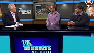 Phil and Jim Krakouer appear on The Winnners Rebooted (Fox Footy)