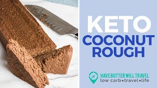 Keto Coconut Rough - Perfect for an Easter Treat