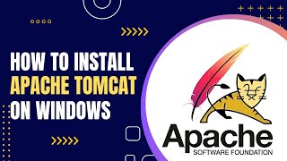How to install Apache Tomcat 9 in Windows 10/11 | Apache Software