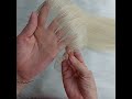 natural platinum hair closure - Haly Hair