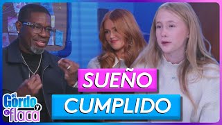 Tanya Charry’s little daughter makes her debut as a reporter on our show | El Gordo y La Flaca