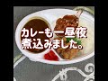 牛すじカレー　あぷちゃ2号東三国日替り弁当