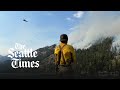 Pioneer fire spreads to Stehekin in Washington