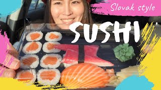 【スロバキアで初お寿司！】日本人を代表してハッキリ物申す！I wanna tell you about Slovak sushi on behalf of Japanese.