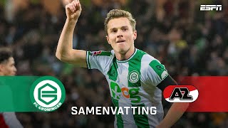 Snelle COMEBACK na FRAAIE solo-goal 🥵 | Samenvatting FC Groningen – Jong AZ