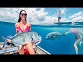 BIGGEST fish i've ever caught! INSANE tropical fishing adventure