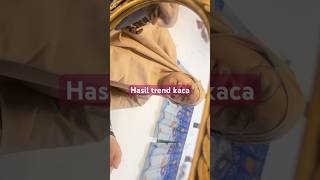 Hasil trend kaca #trendkaca #jointrend #trendkacacermin #trend