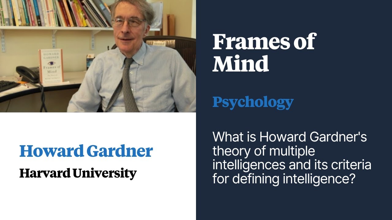 Faculti - Frames Of Mind - Theory Of Multiple Intelligences - Howard ...