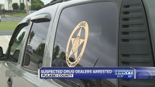 Drug roundup in Pulaski County