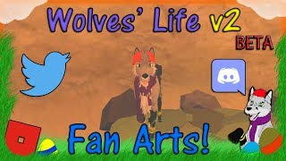 Roblox Wolves Life Beta V2 Fan Arts 26 Hd Music Jinni - roblox crossed paws wip i met shyfoox phini hd