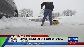 Community center calls for volunteers as Frankfort seniors struggle with ice-covered streets