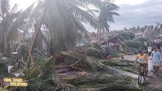 VIRAL! AFTERMATH NG TYPHOON ODETTE SA CARIDAD NORTE MATALOM LEYTE!