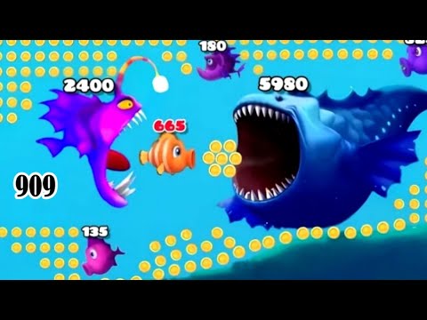 Fishdom Ads Mini Acuario Juegos 18:9 Hungry Fish Nueva actualización Colección Tráiler Video#helpThefish