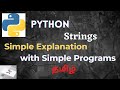 Python Strings in Tamil | Python Tutorial for Beginners-Python Series Part 9