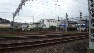 2012.8.12　EH500-50　牽引　貨物列車　幡生操車場を発車