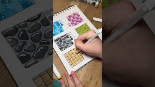 plaid tutorial!! 🧸🤎 #art #colorwithme #ohuhualcoholmarkers #coloringbook #artsupplies #cocowyo