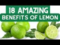 18 AMAZING HEALTH BENEFITS OF LEMON