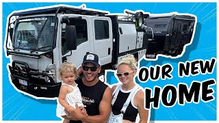 4x4 TRUCK \u0026 CARAVAN REVEAL | We have a new HOME ON WHEELS! |