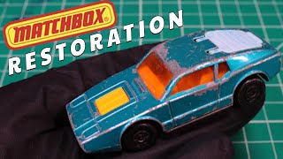 Diecast Restoration - Matchbox Saab Sonett III