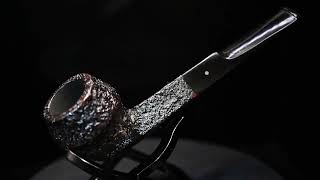 1965 Dunhill 48  Bulldog 4S  England ESTATE PIPE Shell Briar Rustic Diamond Shank