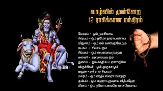 வாழ்வில் முன்னேற 12 ராசிகளுக்கான மந்திரம் ஓம் நமசிவாய ஆன்மீக தகவல் Spiritual information