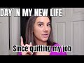 GRWM, life updates since quitting my job, makeup & skincare routine, hang out with me.