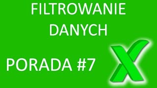 Excel porada #7 Filtrowanie danych