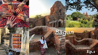 Bagan🇲🇲(Ancientvcity of Myanmar)part-1#myanmar #vlog #bagan #travel #vlogger