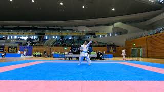 男子個人形 北関東 Tatami1 第1ラウンド 第1グループ 1番 ニーパイポ 関東高等学校空手道選抜大会