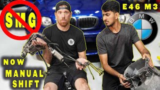 Best Method to convert SMG to MANUAL in the E46 M3