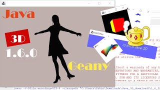 Simplest Way to Use Java 3D 1.6.0 in Geany (with Source Code)