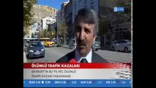 TRT HABERDE YAYINLANAN BAYBURT KAZA İSTATİSTİĞİ HABERİ