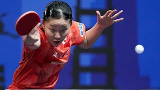 Miwa Harimoto vs Hina Hayata | FINAL | 2024 All Japan Championships