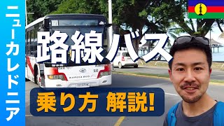 ニューカレドニアの路線バスの乗り方・チケットの買い方を解説！