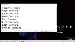 GW-BASIC Commands | Rondom lecture recording