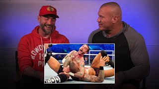 CM Punk and Randy Orton react to WrestleMania XXVII classic: WWE Playback