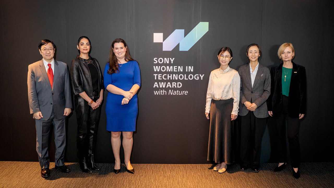 Sony Women In Technology Award With Nature Moving The World Forward