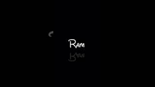 Ram Siya Ram ( Adipurush) - Song || Black screen status - Jay Shri Ram
